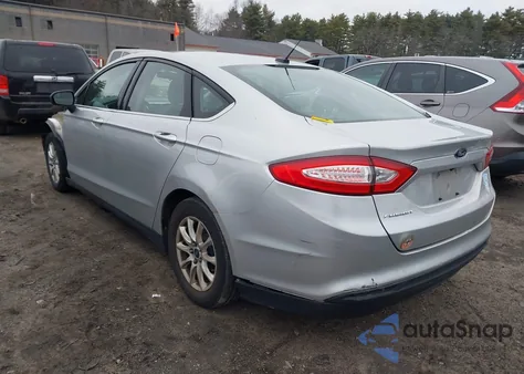 2016 Ford Fusion S из США, поврежденный, VIN 3FA6P0G70GR281127
